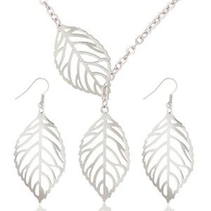 5 for $25 | NS19 | Classy Leaf Necklace Set